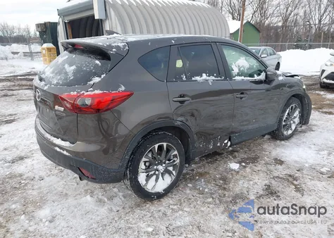 2016 Mazda Cx-5 Grand Touring из США, поврежденный, VIN JM3KE4DY5G0907328